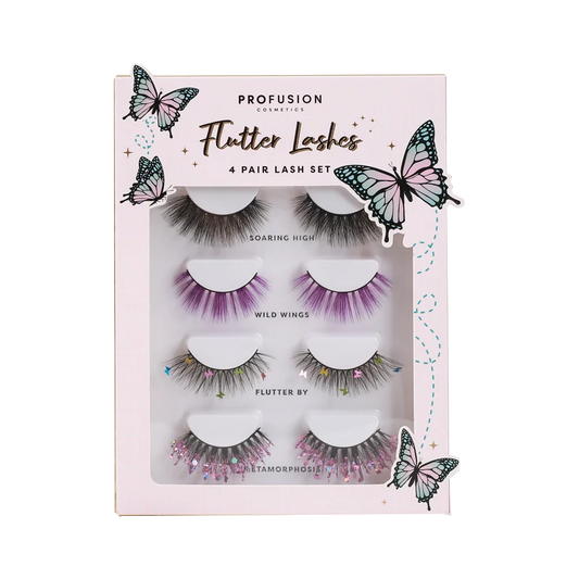 Empowered Butterfly | Flutter Lashes 4 pair Lash Set