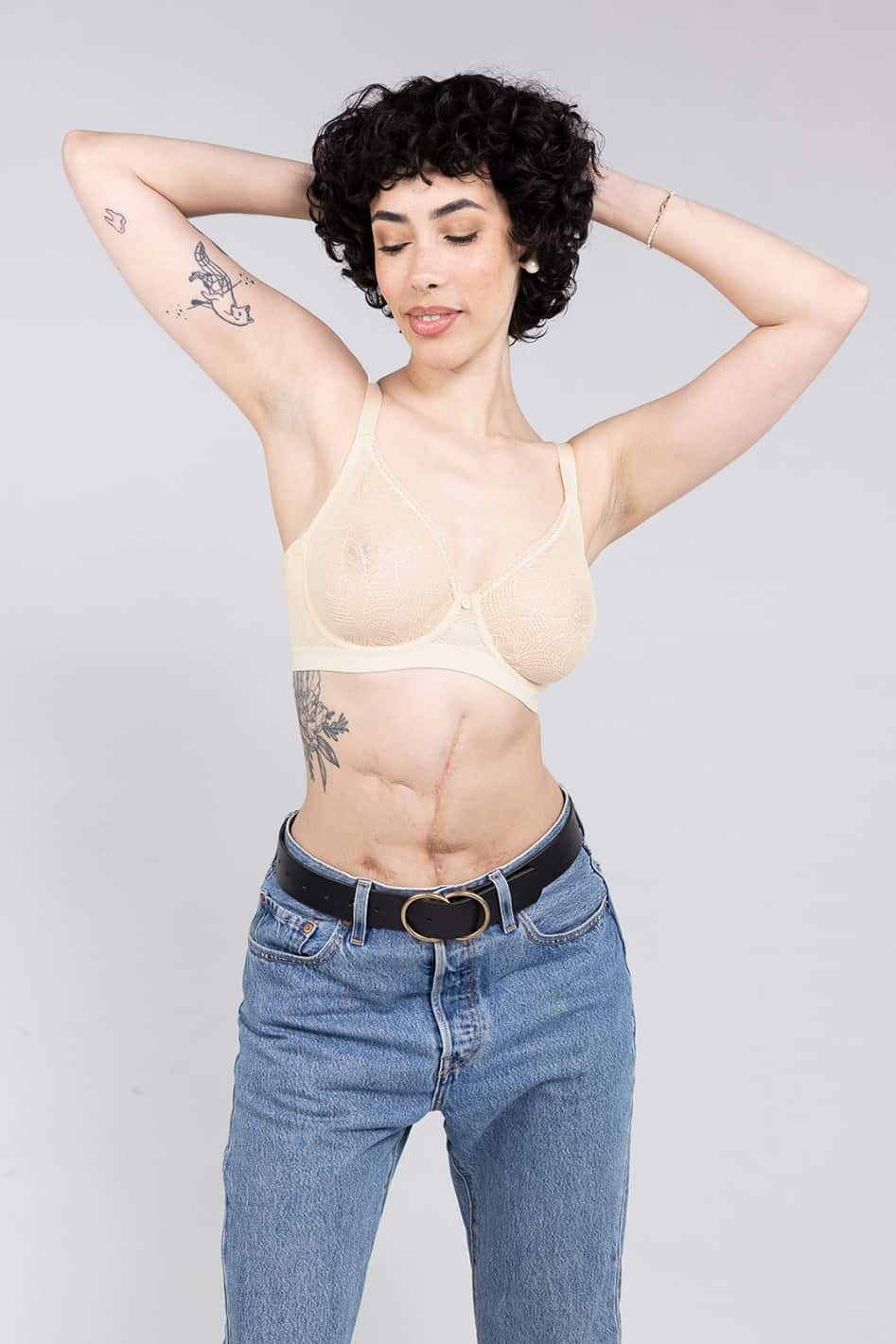 Zoe FlexWire Sheer Lift Bra - D-G Cup