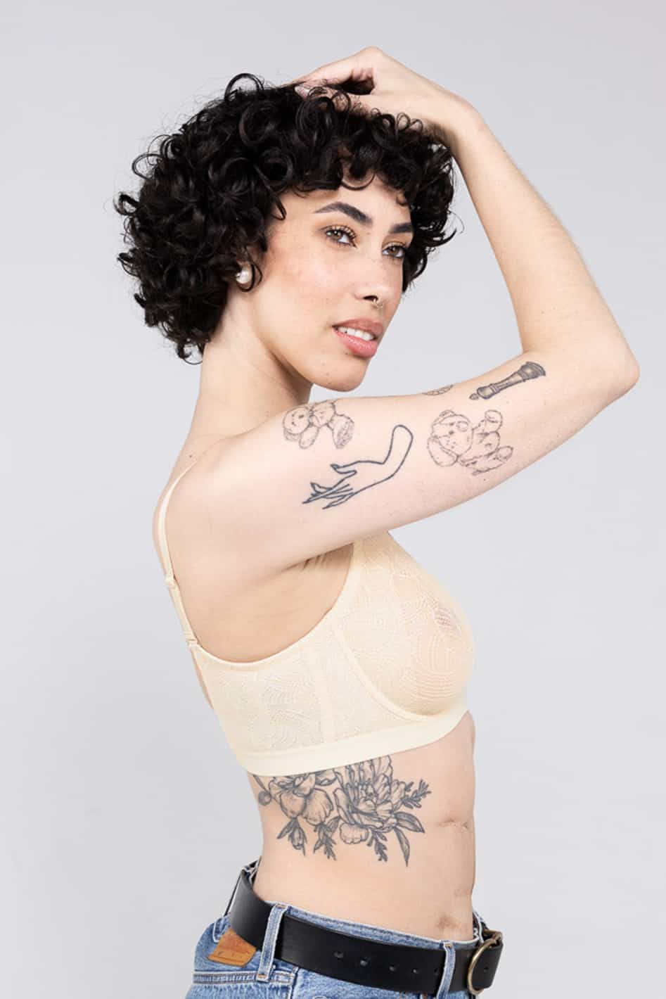 Zoe FlexWire Sheer Lift Bra - D-G Cup