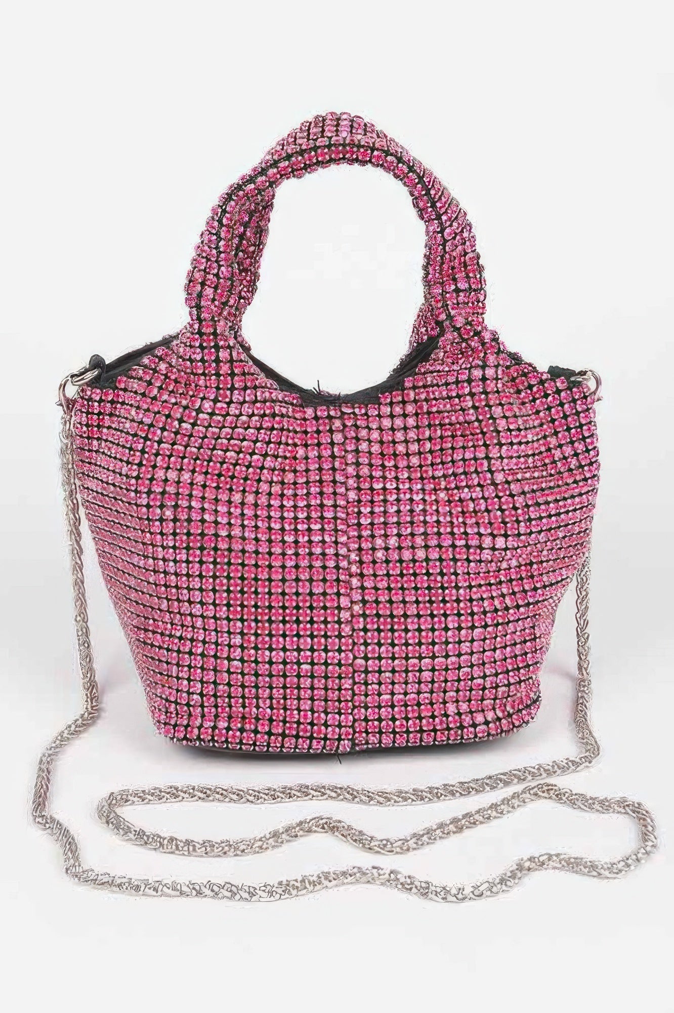 Ovesized Rhinestone Clutch