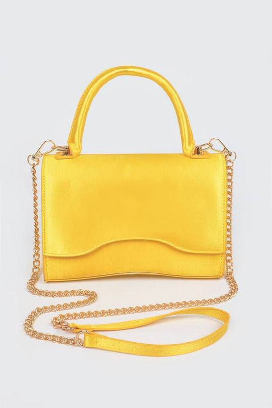 Shiny Chain Crossbody Bag
