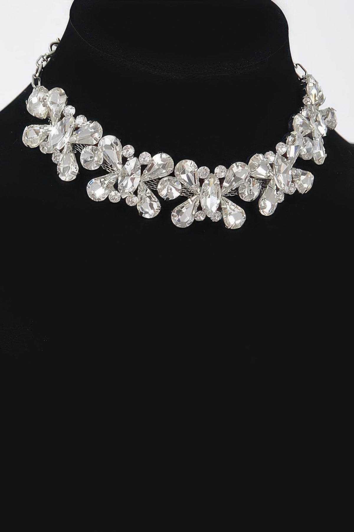 Women's AB Stone Earring & Necklace Set BYMANYC ® New York CONTEMPORARY VIBRANT MODERN JEWELRY - New Collection