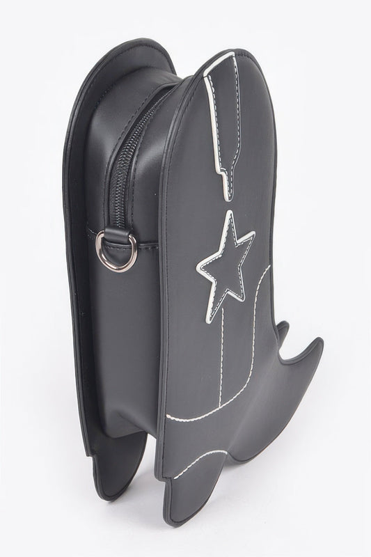 Cowboy Boots Crossbody Chain Bag