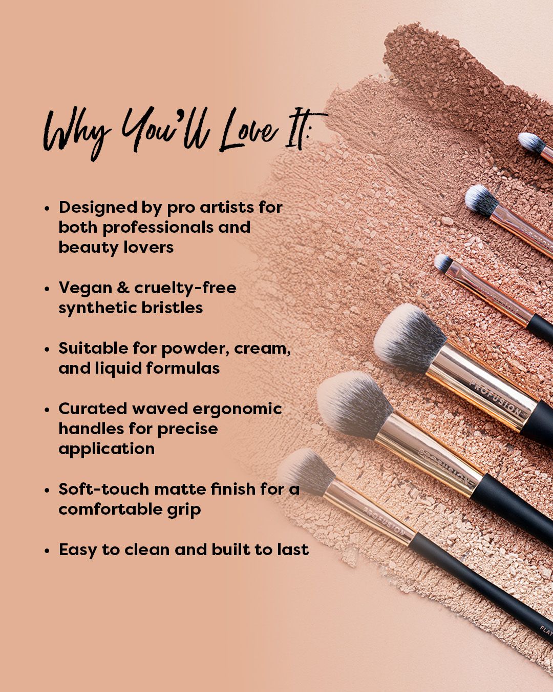 Artistry Face Essentials | 3-pc Artistry Face Brush Set