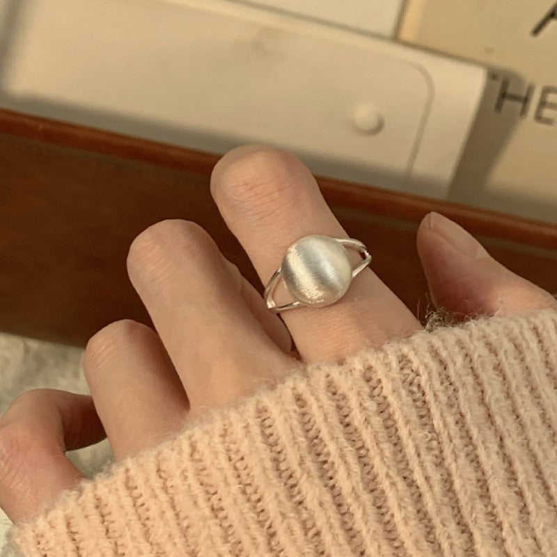 Irregular 925 Sterling Silver Stackable Rings For Women