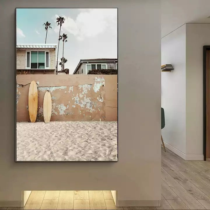 Seaside Landscape Painting Living Room And Bedroom Painting