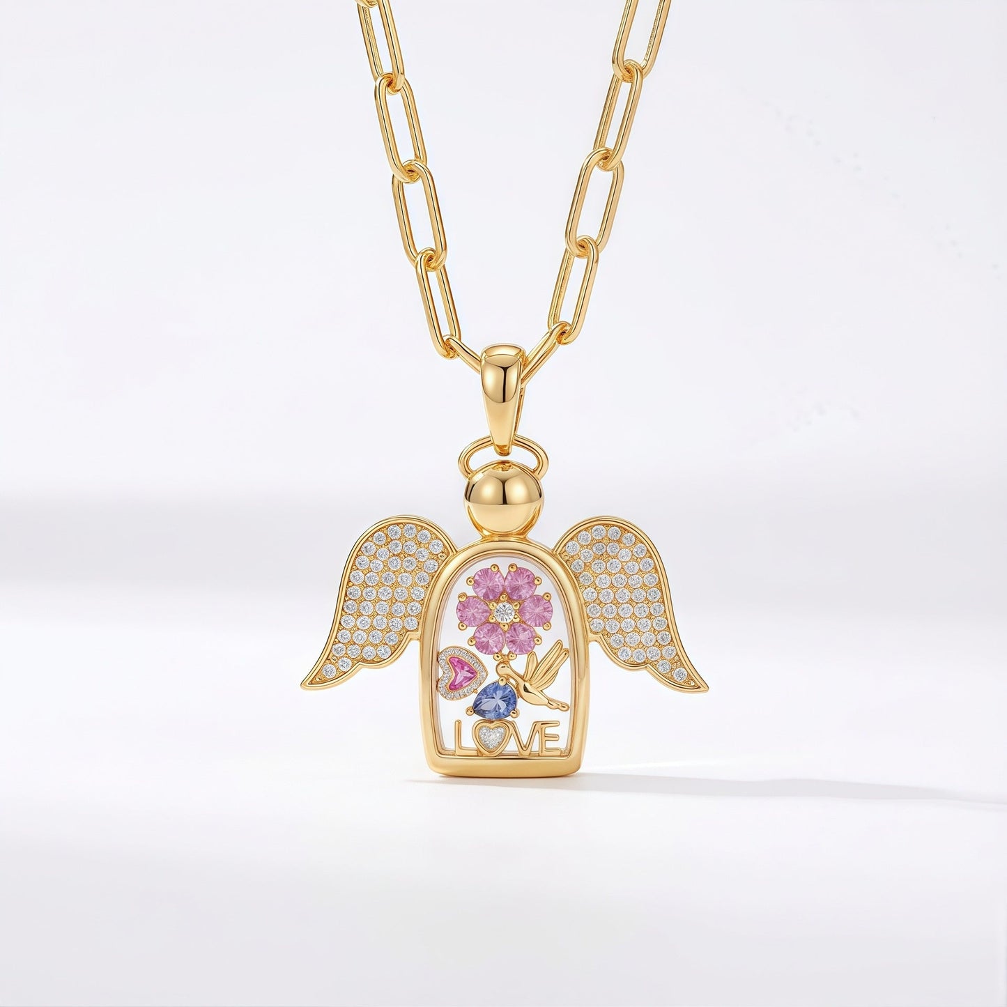 New Niche Cute Folding Necklace