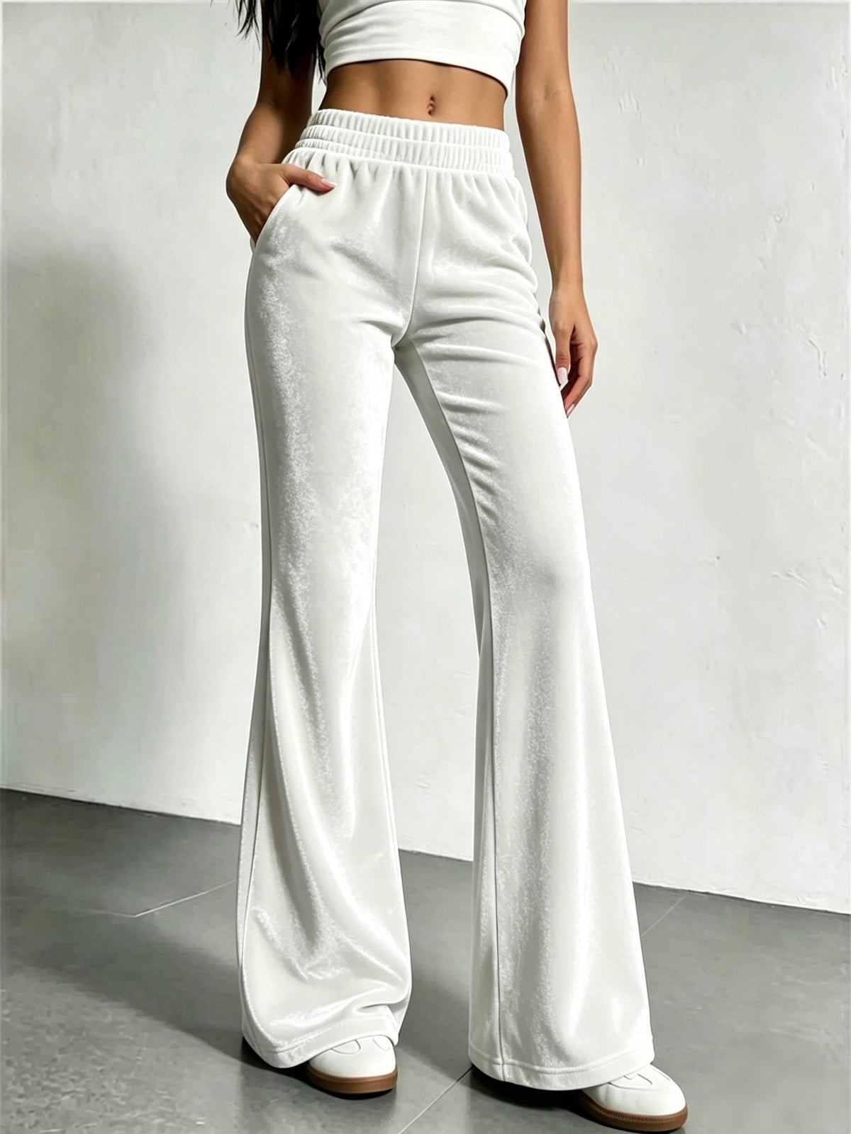 New Fallwinter Womens High-stretch Sporty Casual Pants