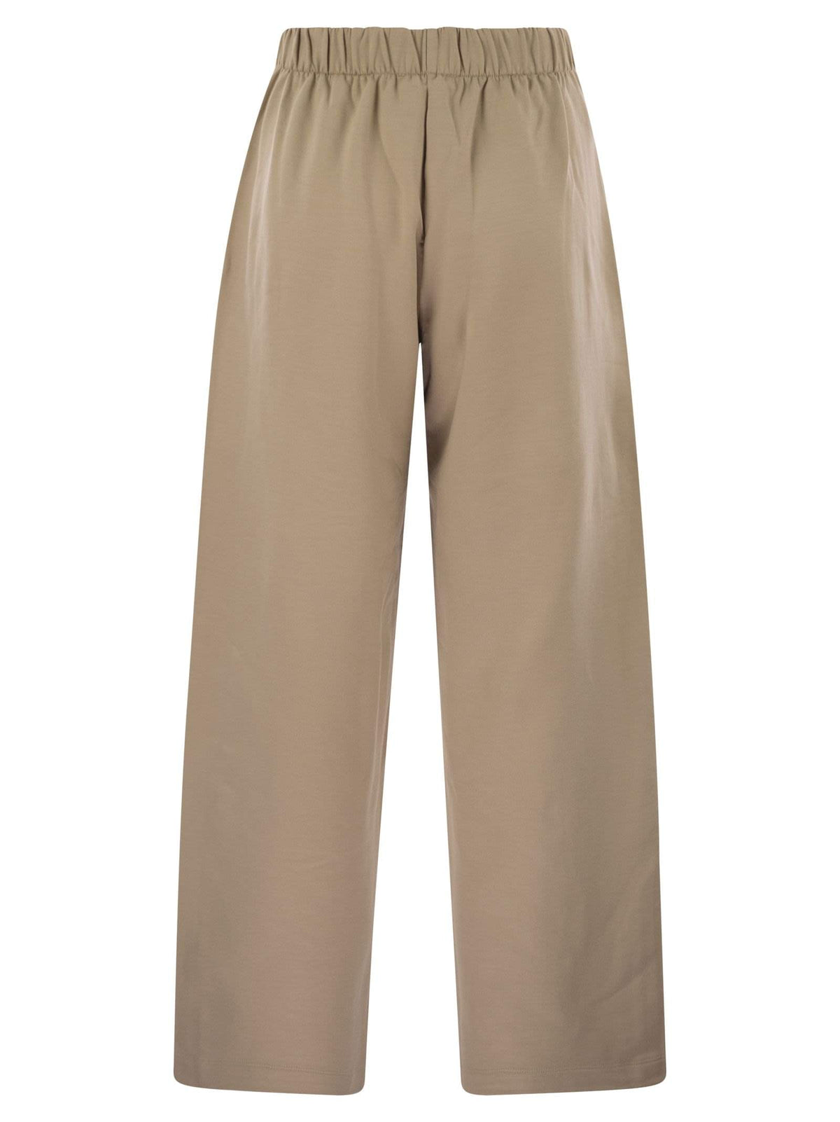 Max Mara Women Filovia - Silk And Cotton Fleece Trousers