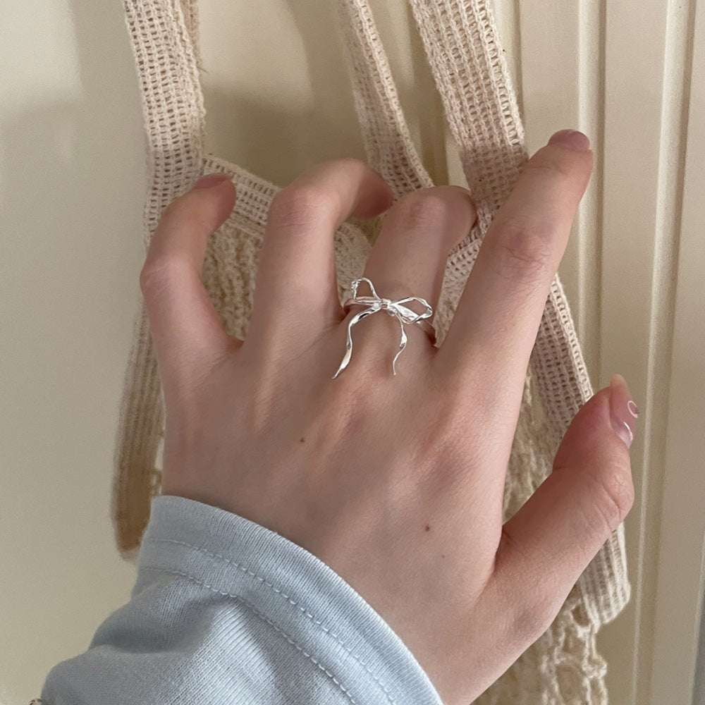 S925 Silver Rings Women, Minimalist Luxury Non-Fading Vintage Statement Rings