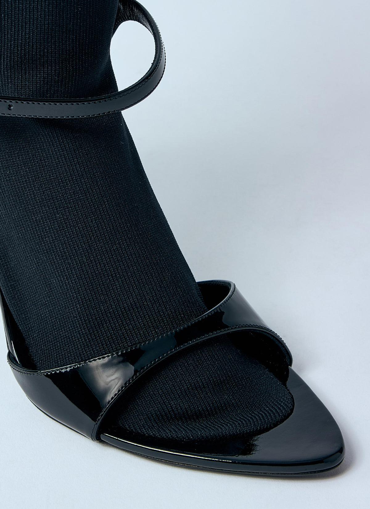 Balenciaga Women Avenue Sock 110Mm Heel Sandals