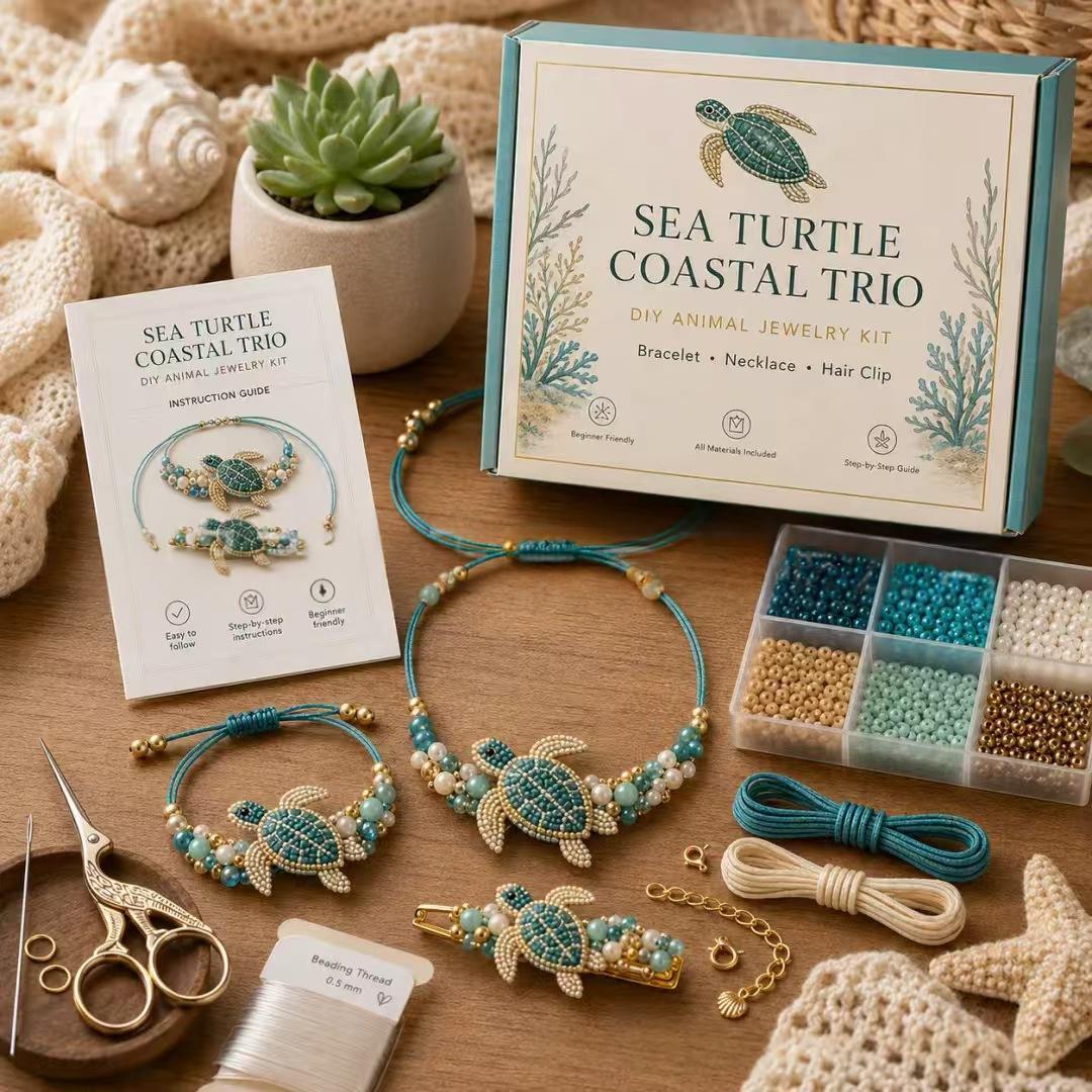 Cute Design DIY Beaded Bracelet Kit