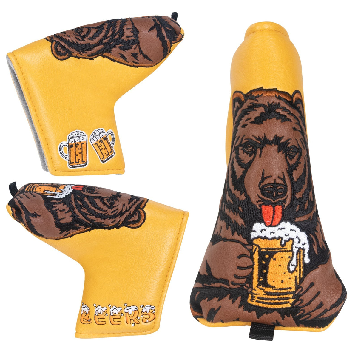Bear With a Beer Headcover
