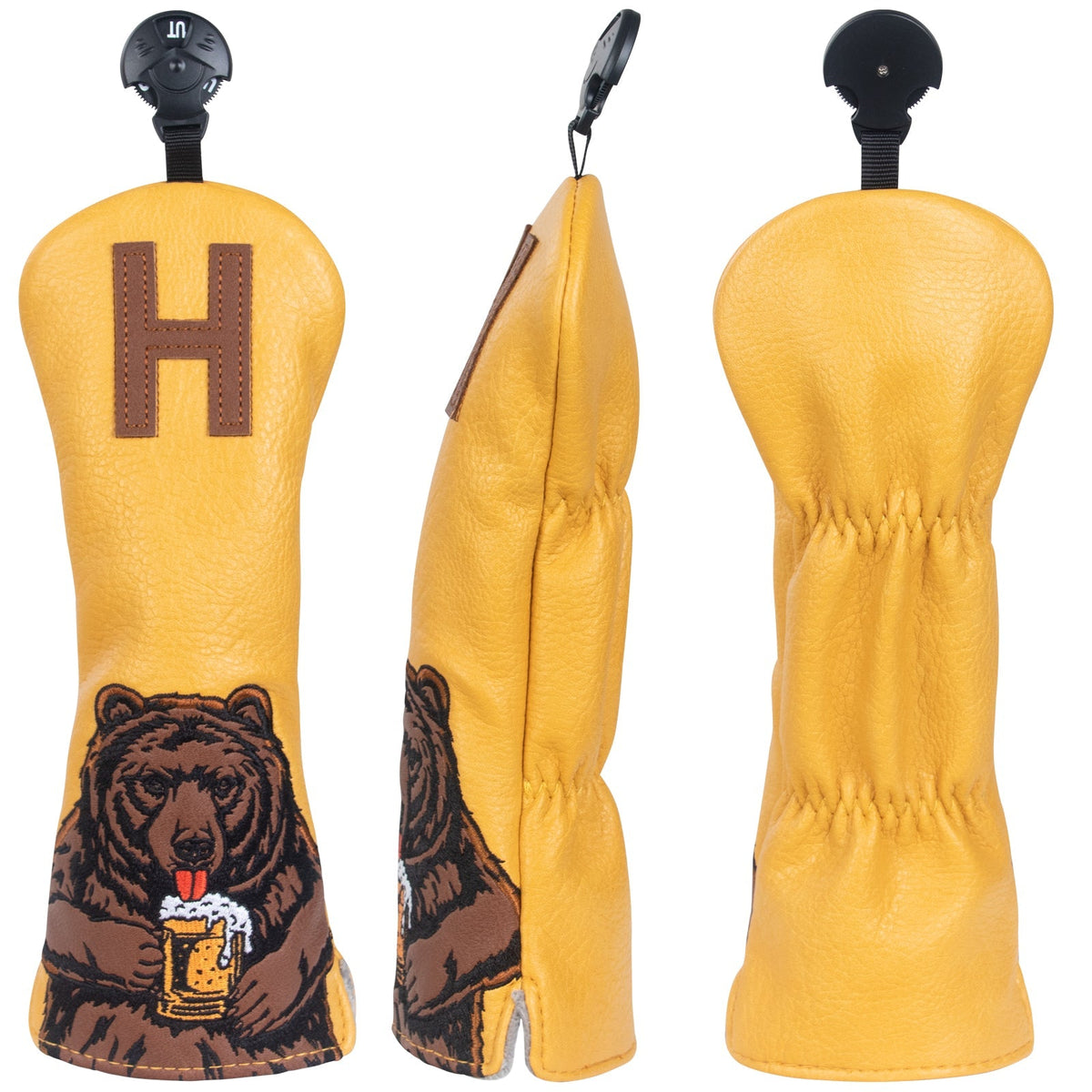 Bear With a Beer Headcover