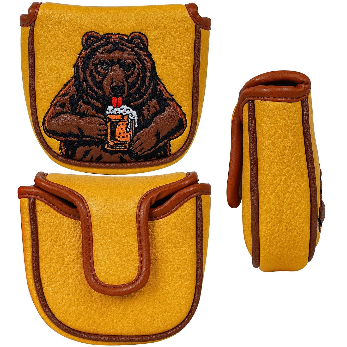 Bear With a Beer Headcover