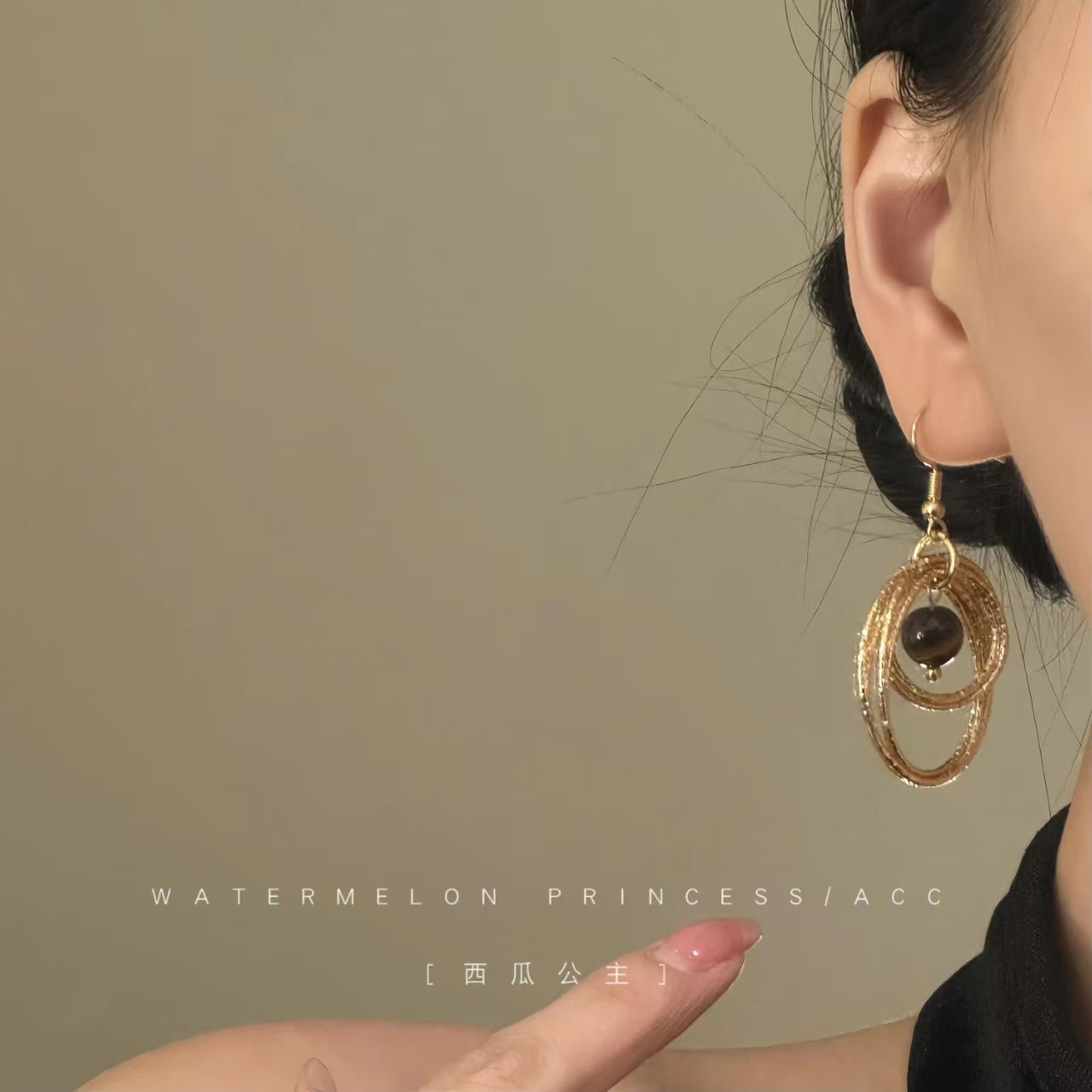 2026 Hot Sale Golden Tiger's Eye Earrings, Elegant & Unique Women's Jewelry