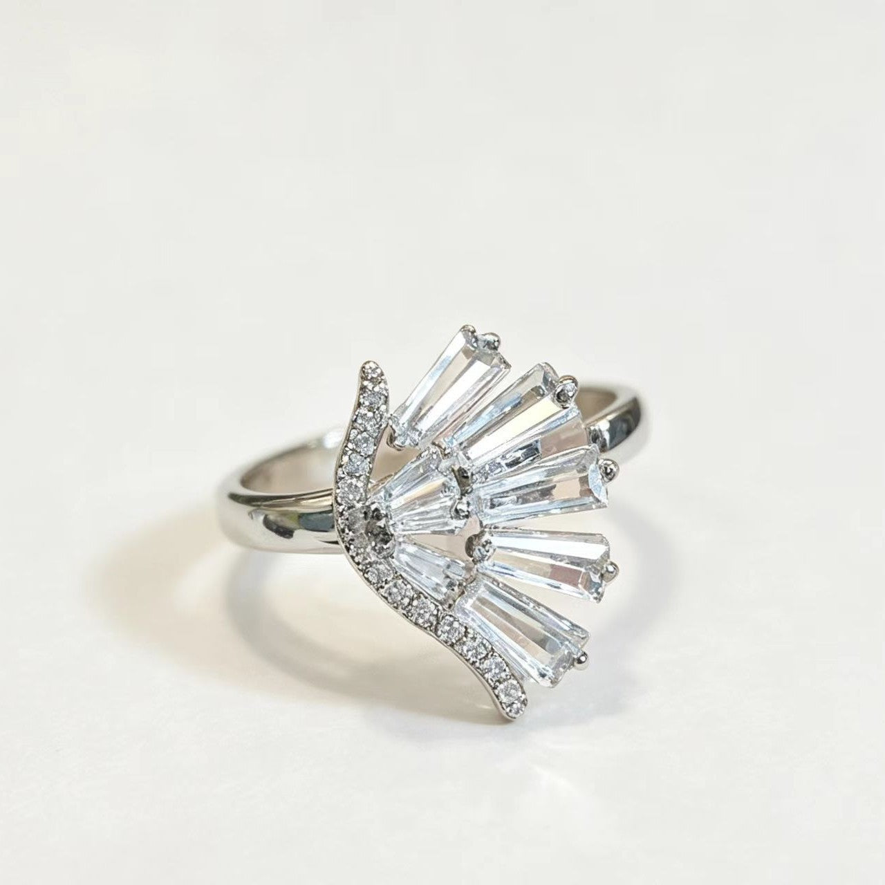 Personalized Zircon Womens Ring