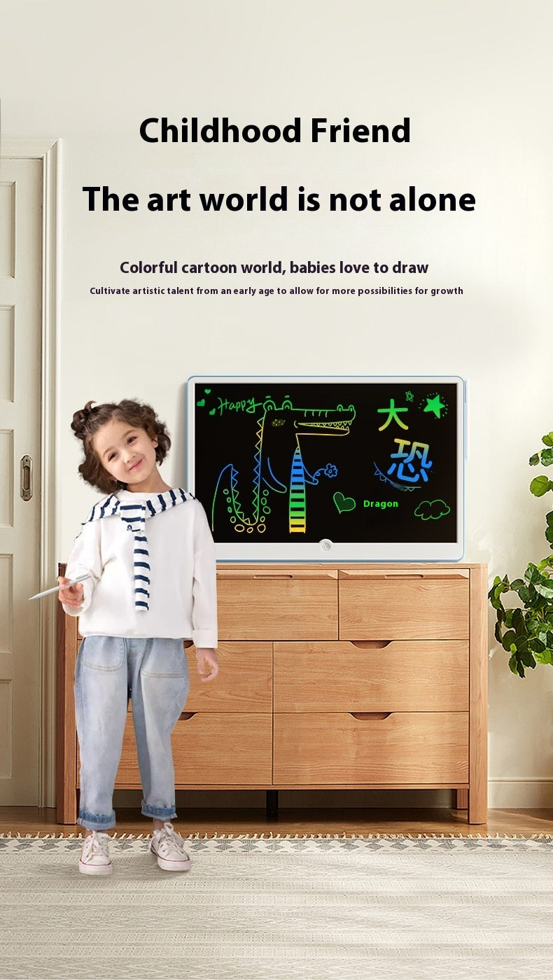 LCD Charging Small Blackboard Children's Drawing Board Graffiti