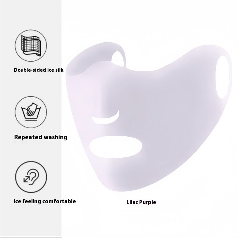 Ice Silk Sunscreen Mask UV Protection