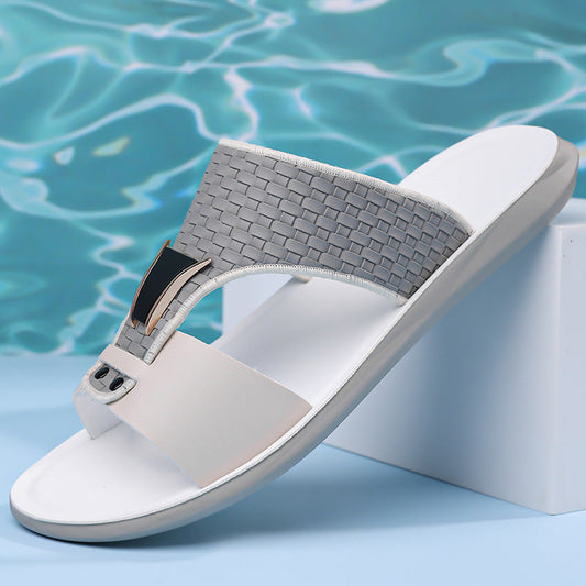 Large-size Mens Beach Sandals For Summer Outdoor Wear