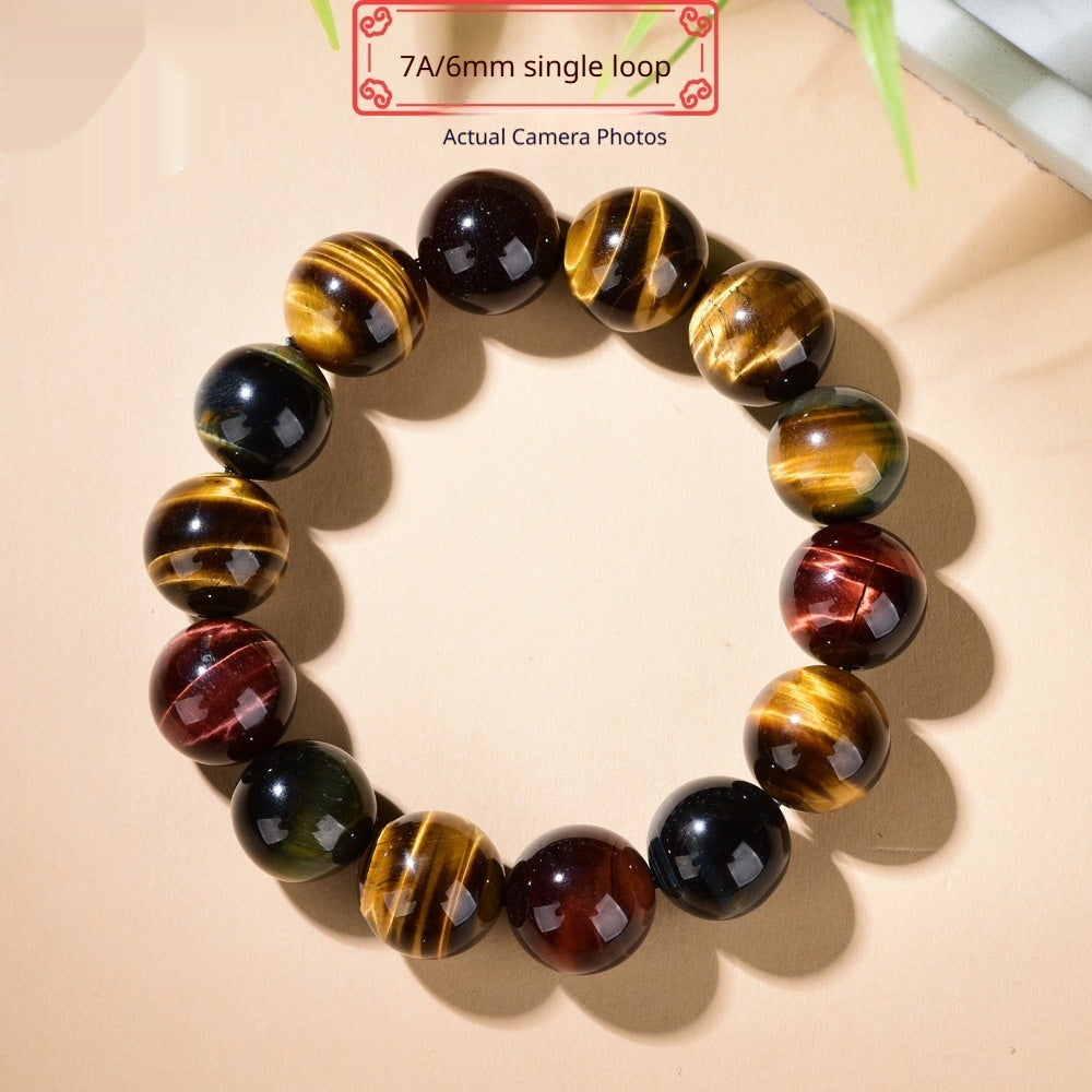 Natural Tiger Eye Stone Bracelet