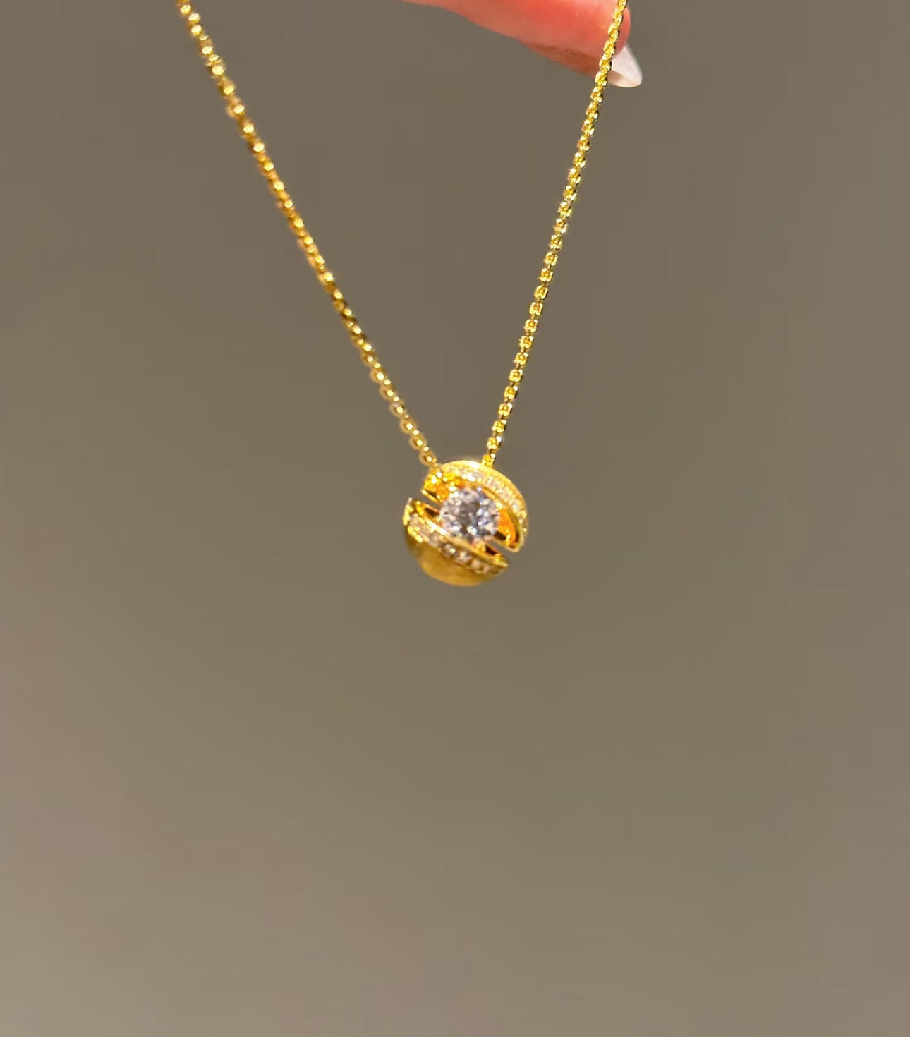 Floating Planet Niche Design Minimalist Versatile Necklace And Bracelet
