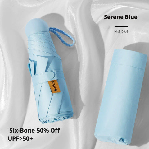 Capsule umbrella-Spring ring deduction-Wutong rice-1 piece