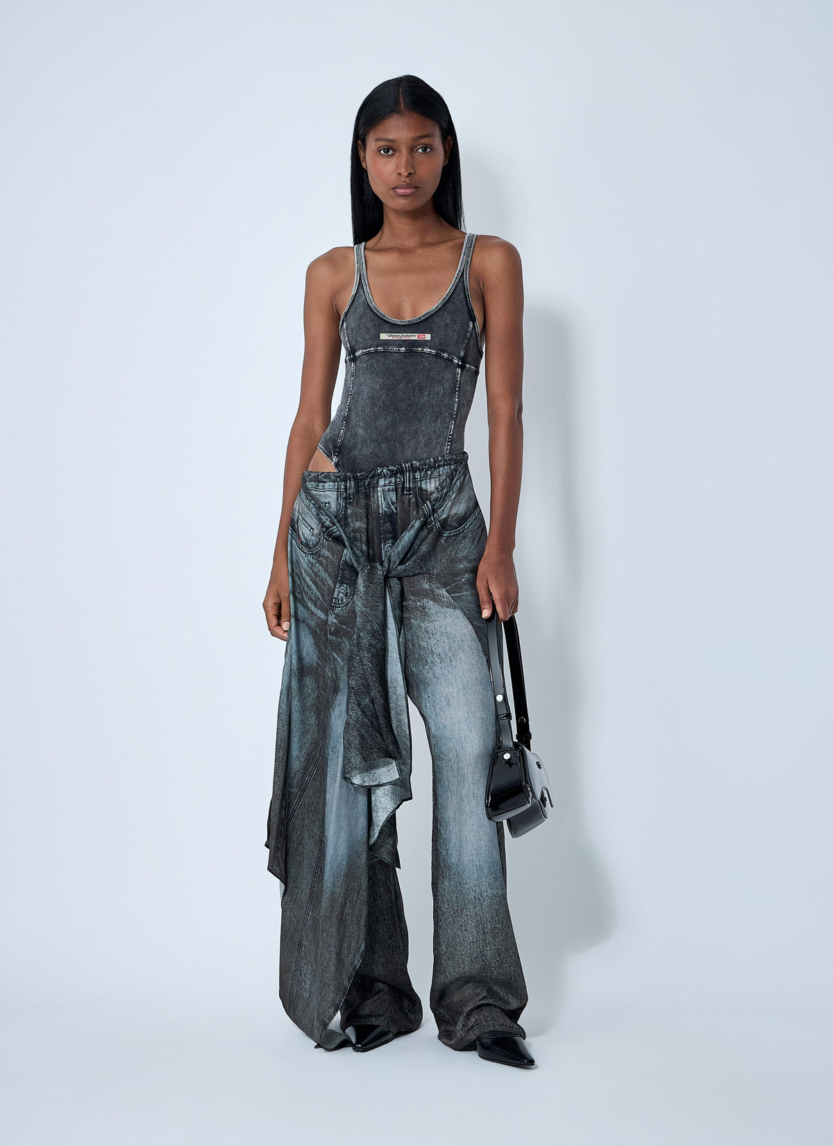 Diesel Women Phoebe-Dnm Bodysuit