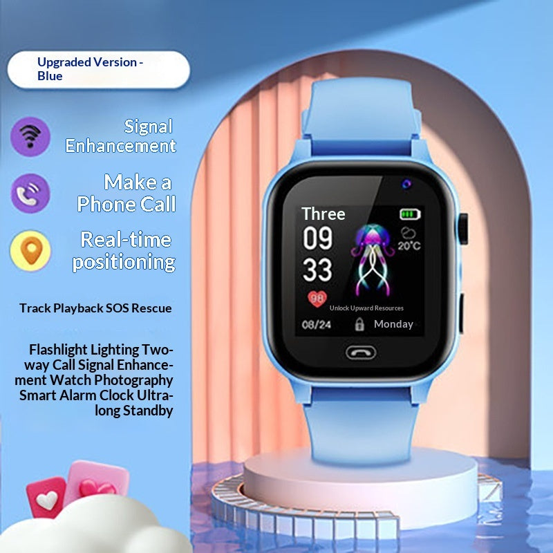 Card-Insertable Waterproof Kids Smartwatch