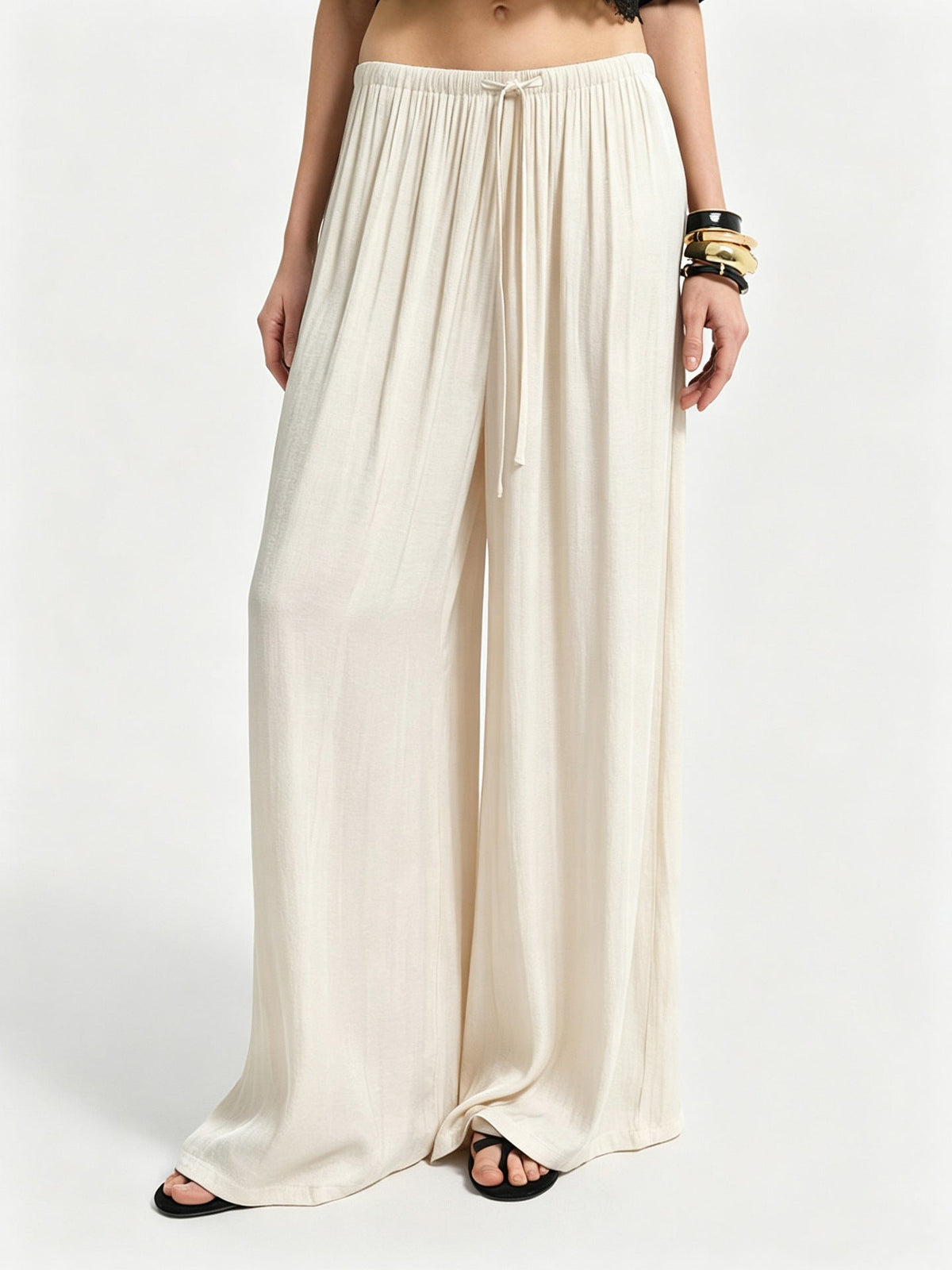 Wide-leg Casual Pants Womens Style Loose-fitting And Slimming