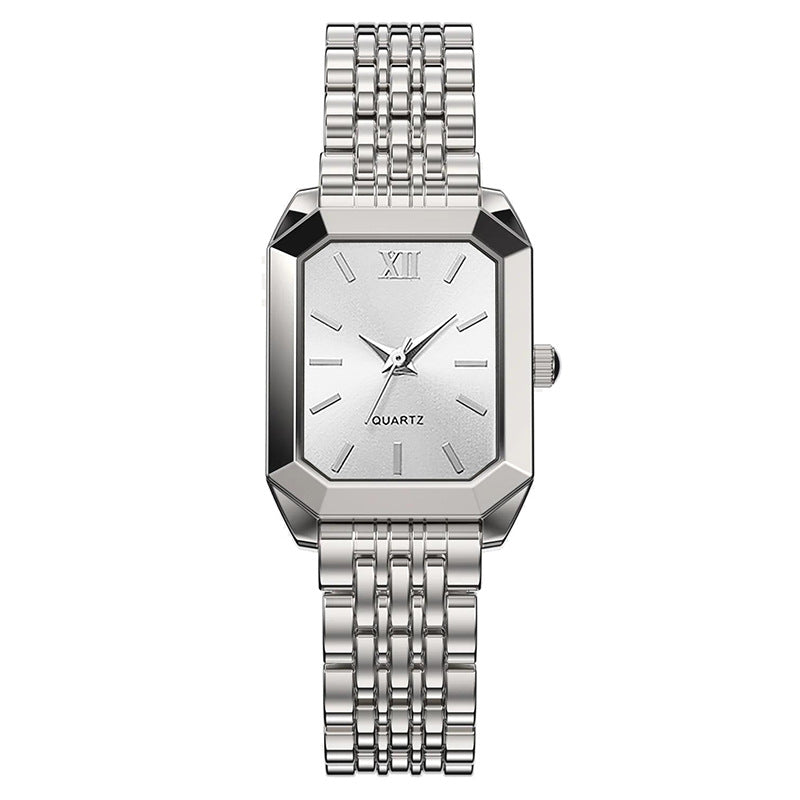 Student Fashion Minimalist Square Quartz Watch