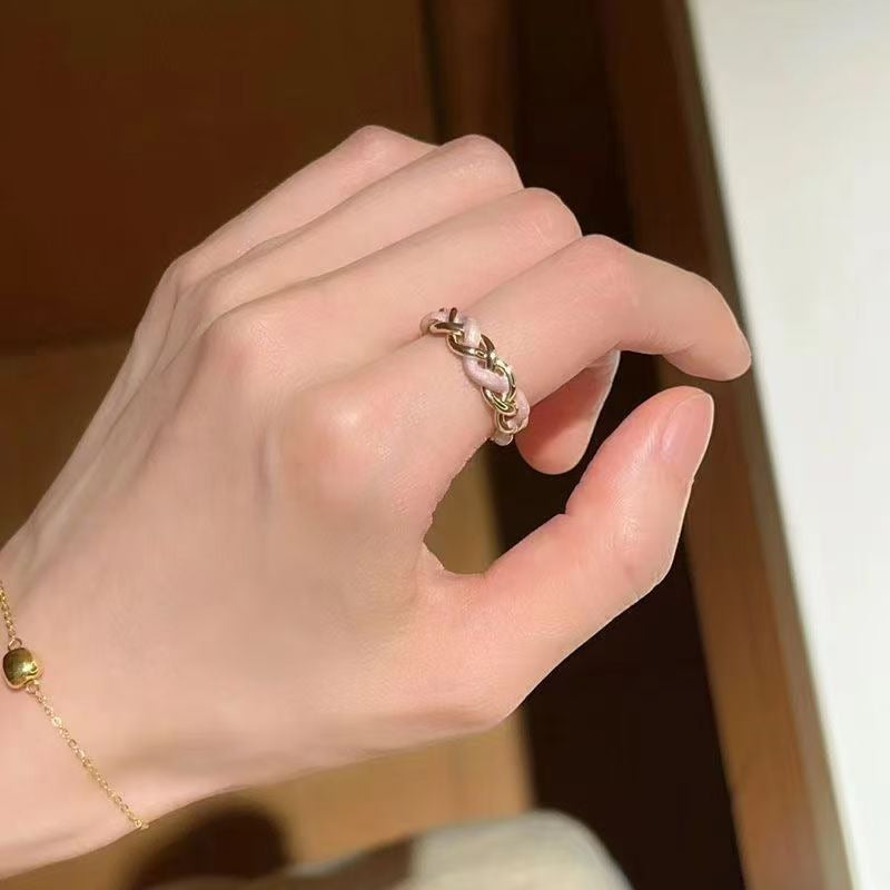 2026 New Luxury Fairy Butterfly Ring For Women, Korean Style Niche Unique Design Ring