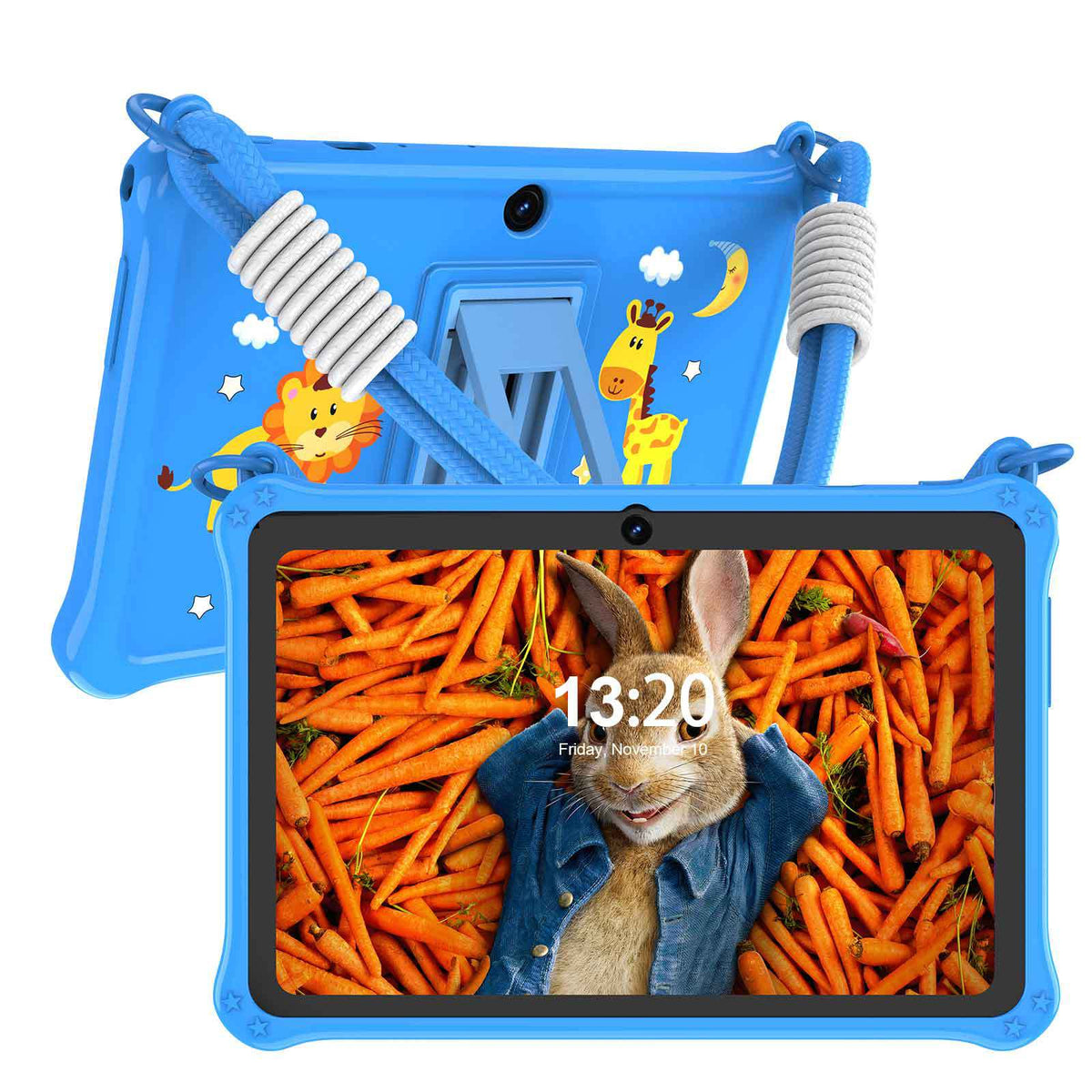 7-inch Children's Flat Strap Protective Silicone Case