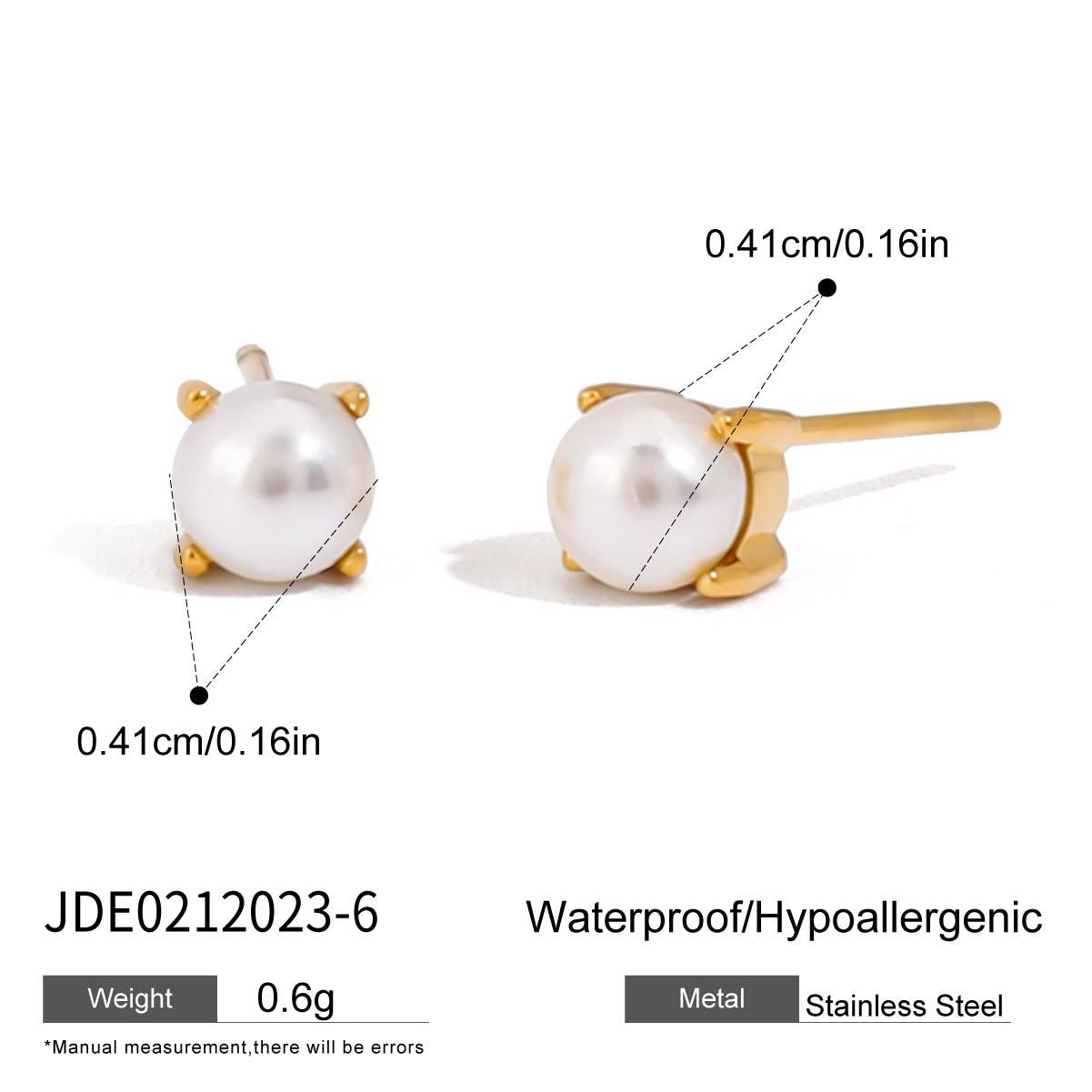 Ladybug Stainless Steel Ear Cuff Earrings