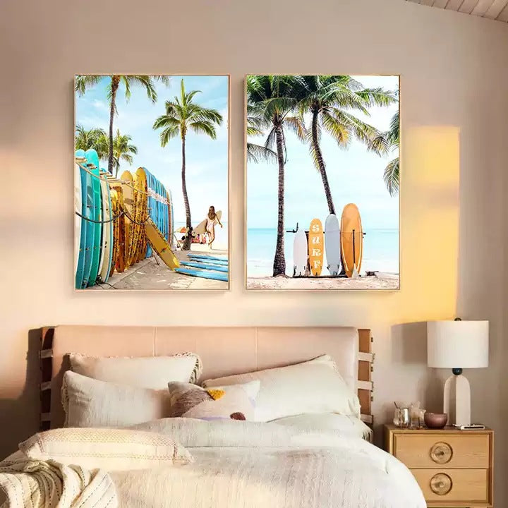 Seaside Landscape Painting Living Room And Bedroom Painting