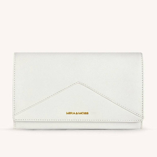 Mira & Moss Napa Long Wallet - Ivory