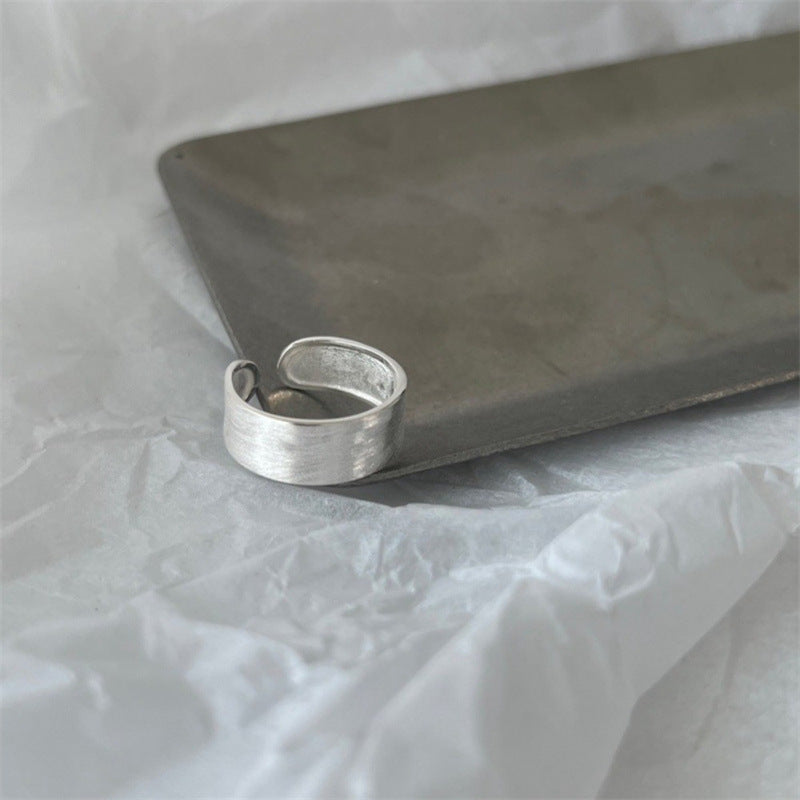 S925 Sterling Silver Women Rings, Minimalist Luxury Vintage Style, Non-Tarnish Unique Design Finger Rings