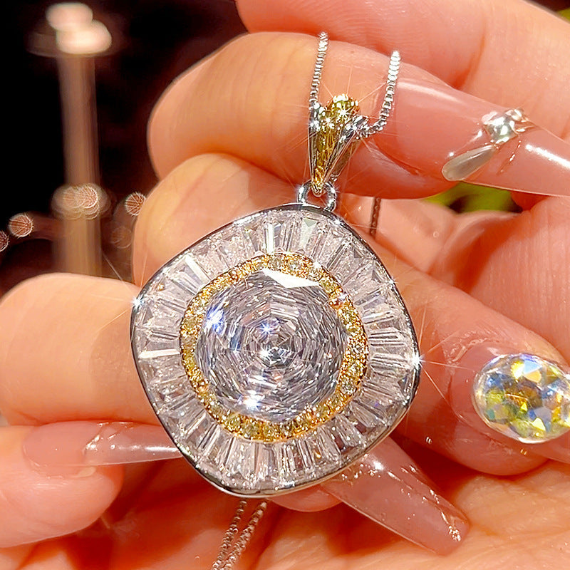 AutumnWinter New Arrival Hua Bi Jewelry Copper Base Gold-Plated Necklace