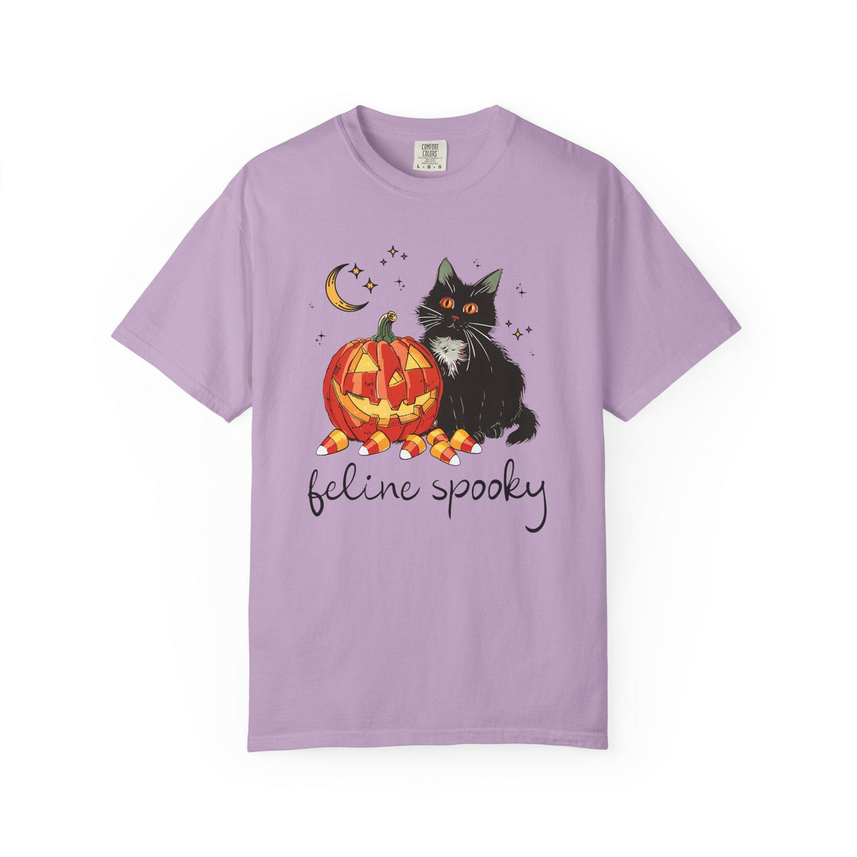 Feline Spooky Halloween Tee