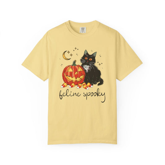 Feline Spooky Halloween Tee