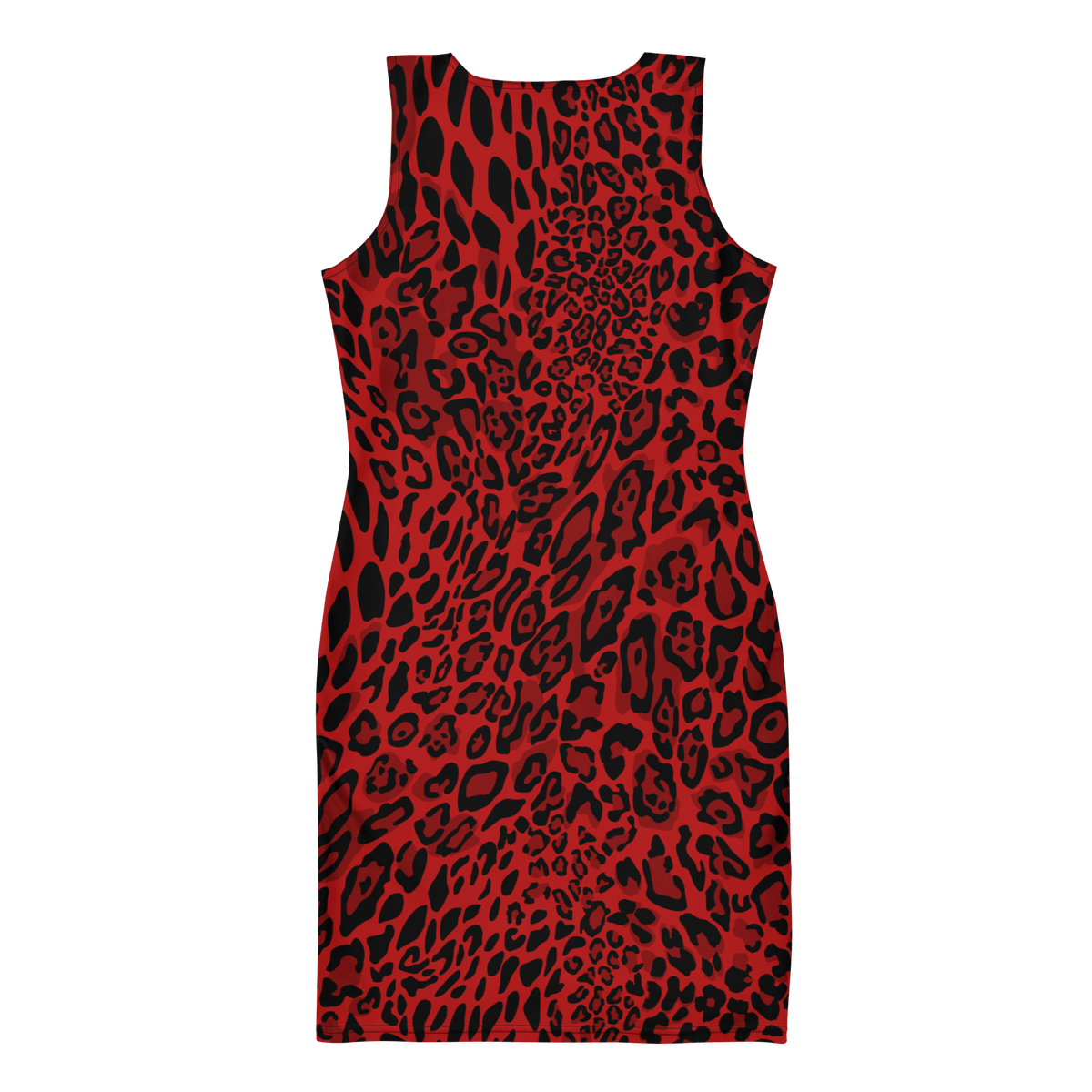Fire Feline Bodycon Dress