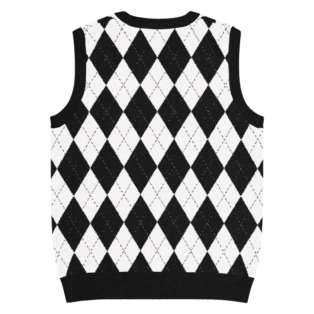 Carnival Chic Knit V-Neck Vest