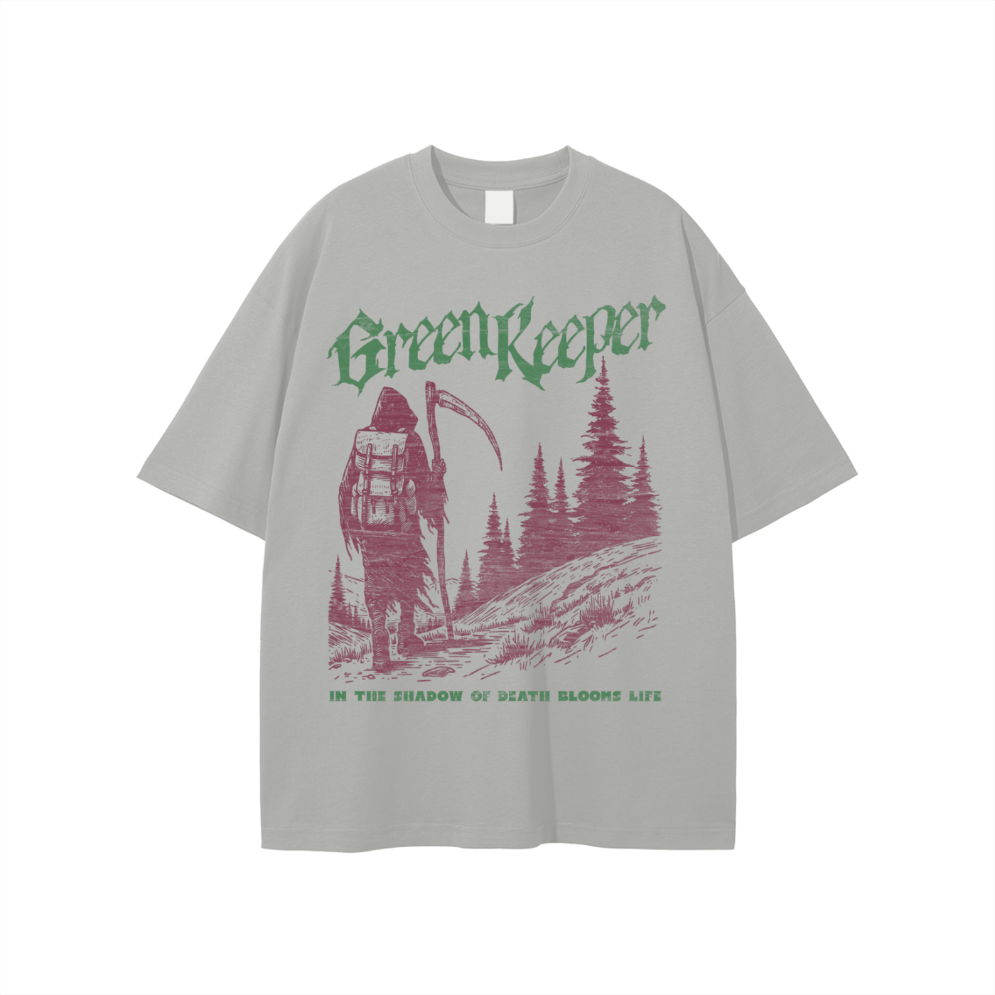 Green Keeper Grim Reaper Cotton Tee