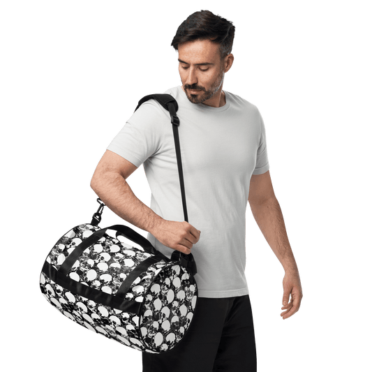 Grunge Skull Duffle Bag