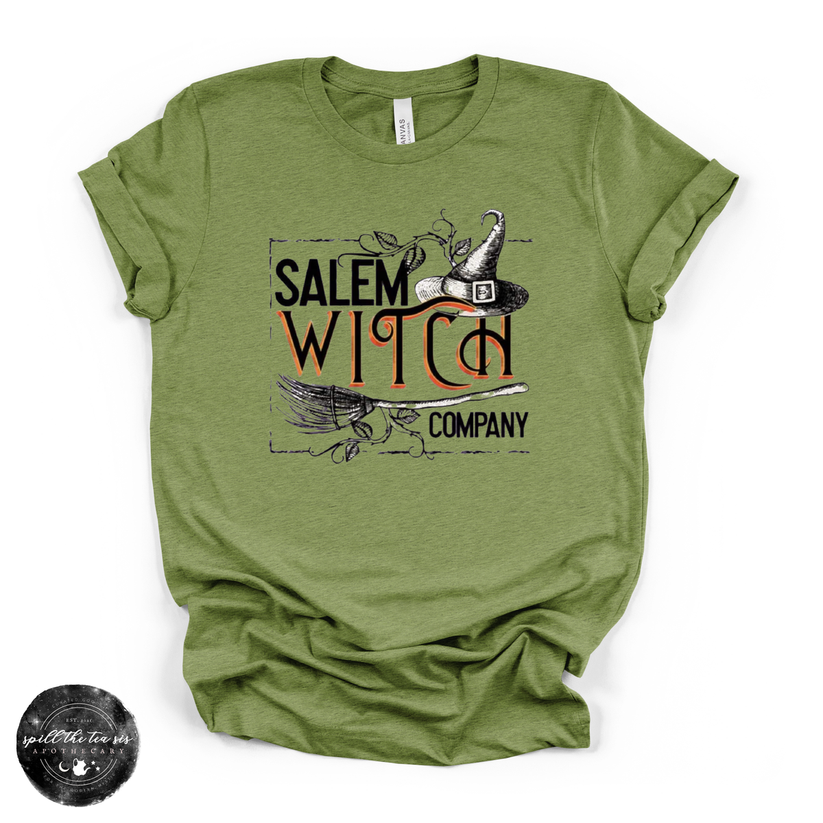 Salem Witch Company Tee | Vintage Witchy Graphic T-Shirt