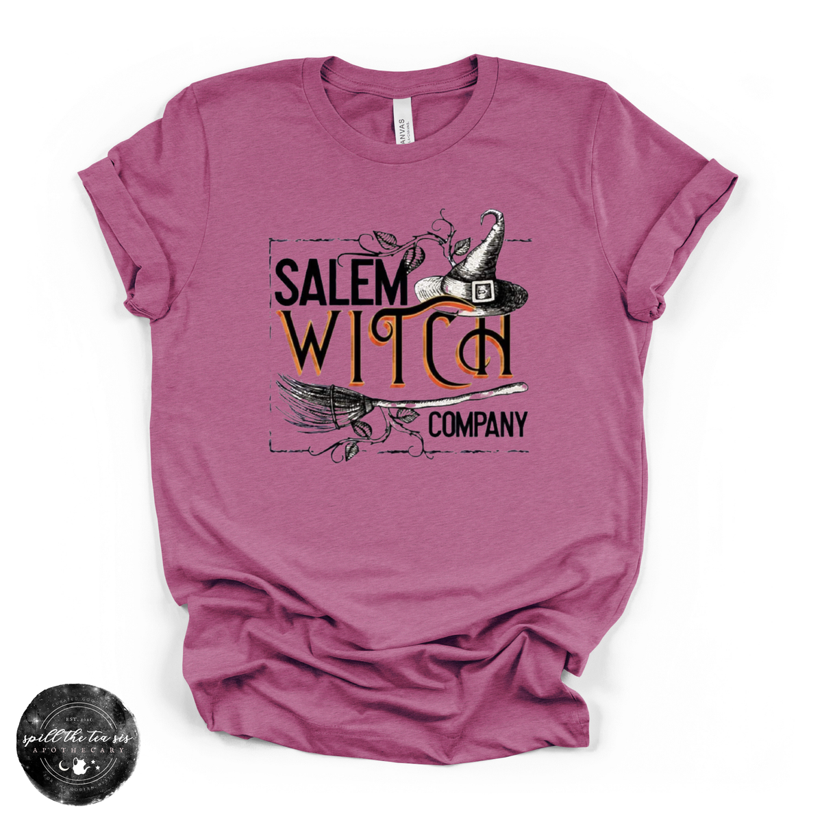 Salem Witch Company Tee | Vintage Witchy Graphic T-Shirt