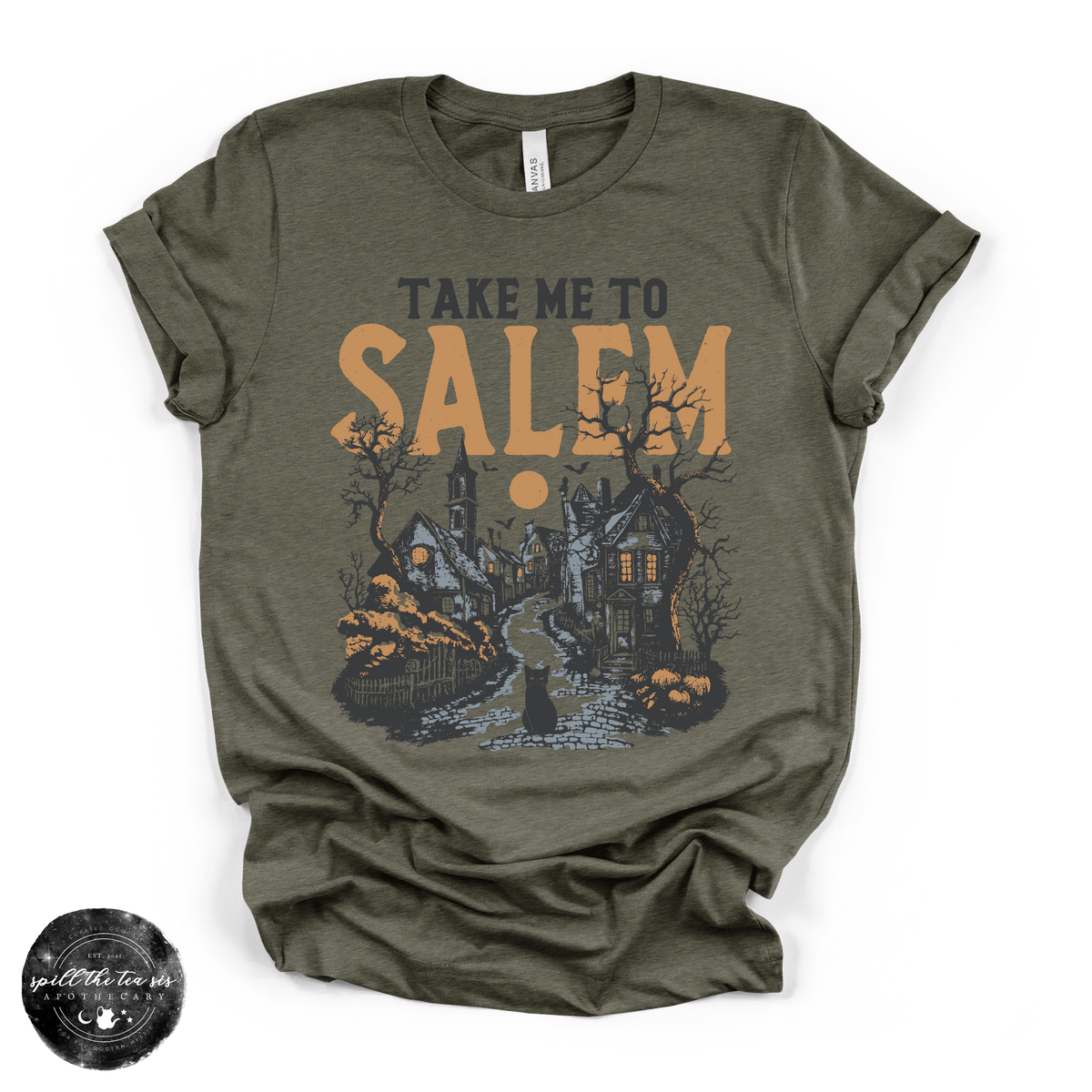 Take Me to Salem Tee | Witchy New England Graphic T-Shirt