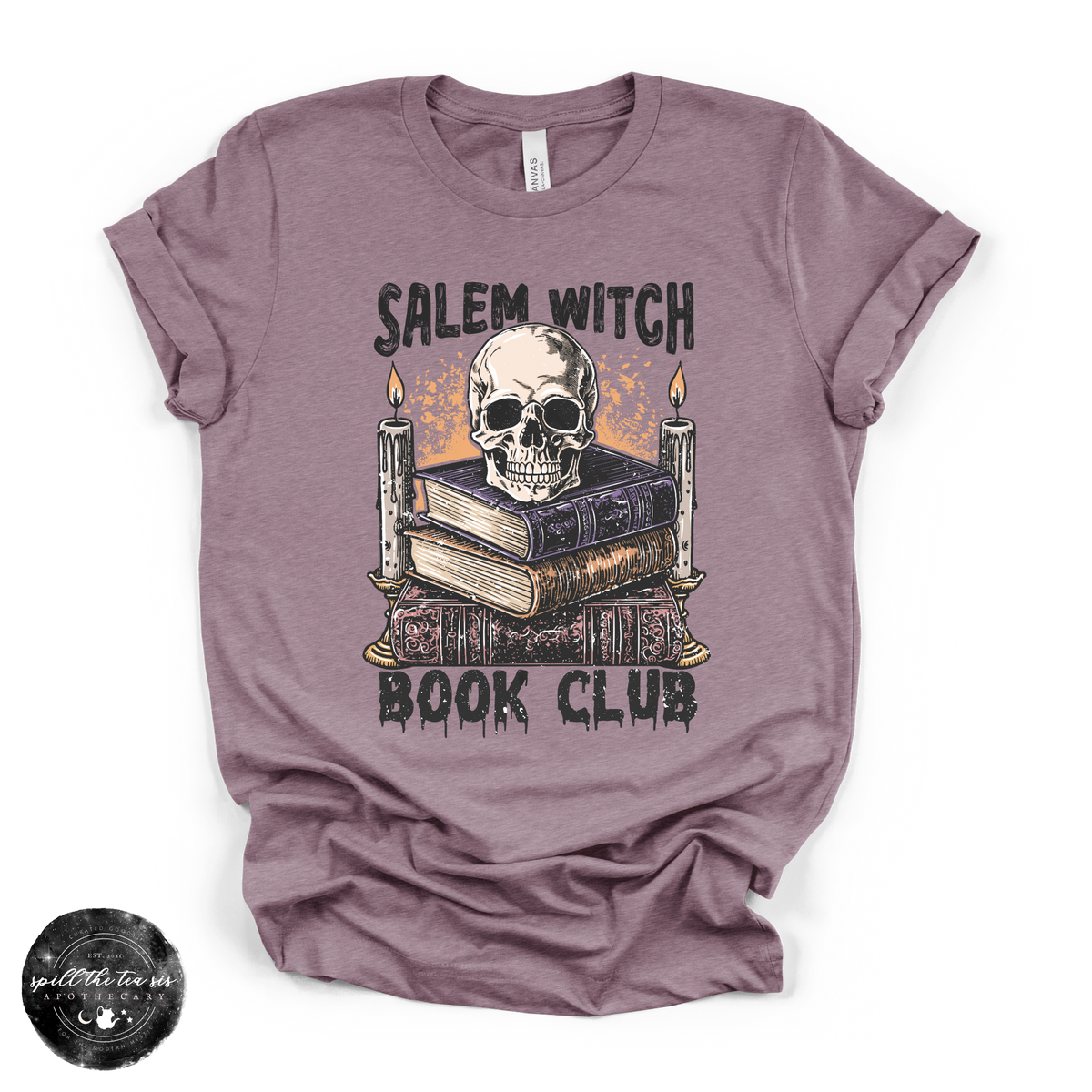 Salem Witch Book Club Tee | Witchy Book Lover Graphic T-Shirt