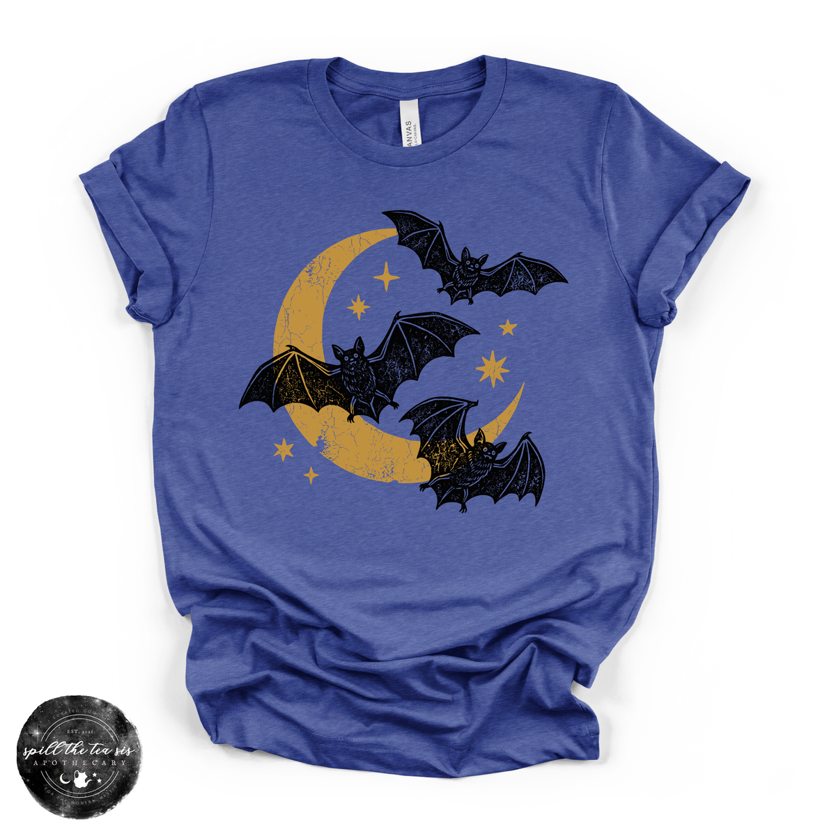 Bat Trio Tee | Cute Halloween Bat Graphic T-Shirt