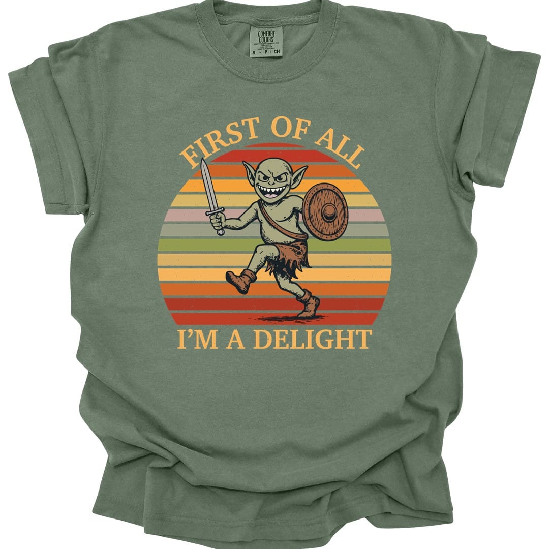 I'm a Delight Goblin Shirt - Comfort Colors